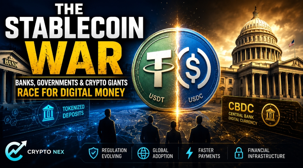 The Stablecoin War Has Begun: Banks, Governments, and Crypto Giants Race for Digital Money