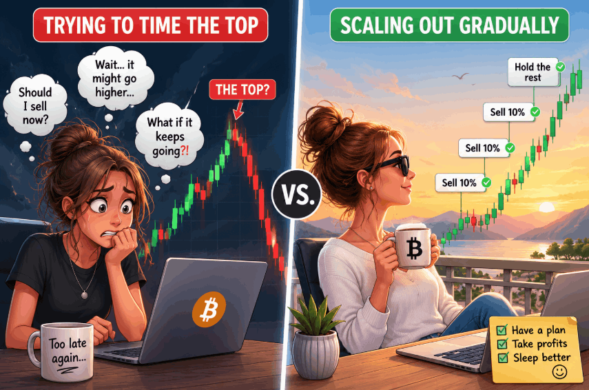 Exiting the market is just as important as entering