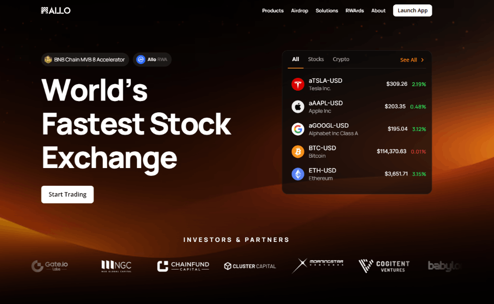 Trade Stock Onchain More Easy with Allo — The Future of Investing
