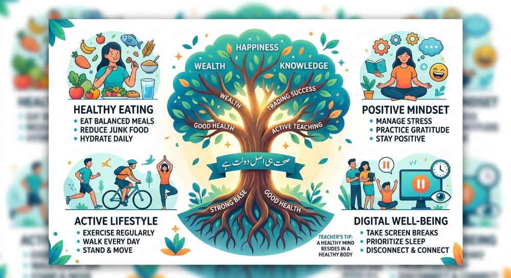 Health is the Real Wealth (Sehat Asal Daulat Hai)