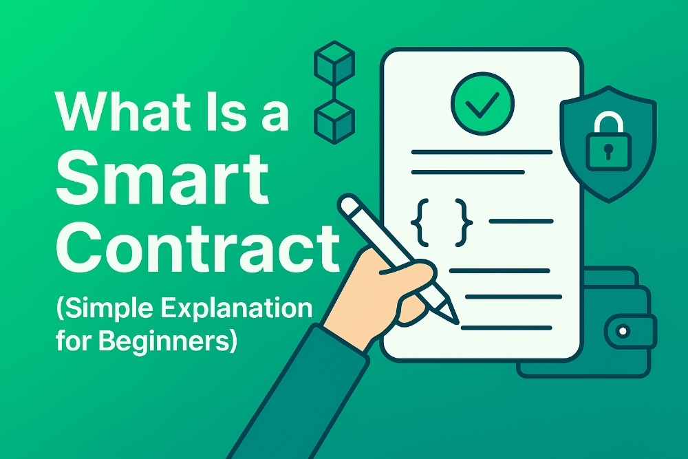 🧠 What Is a Smart Contract? (Simple Explanation for Beginners)
