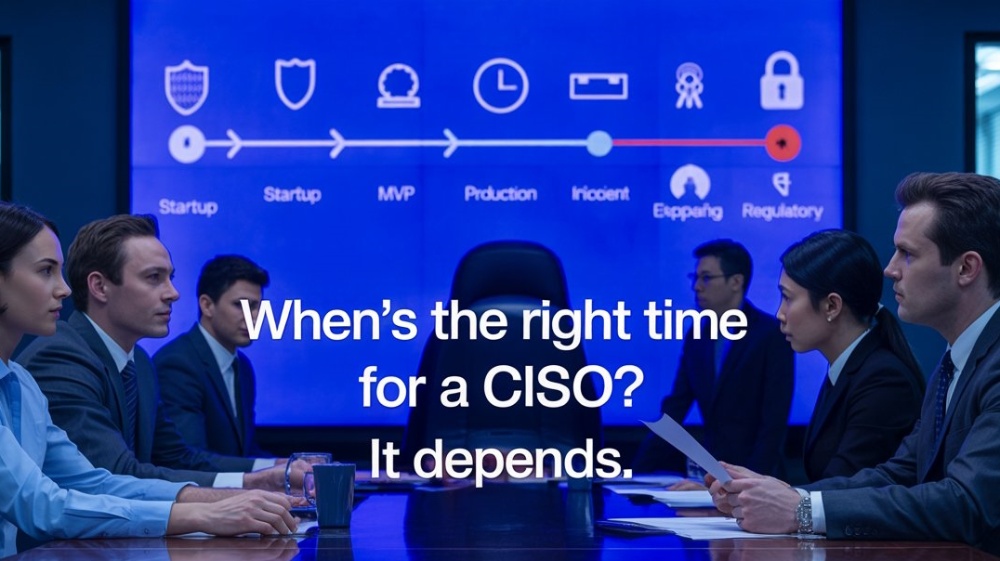 When is the Right Time to Hire a CISO?