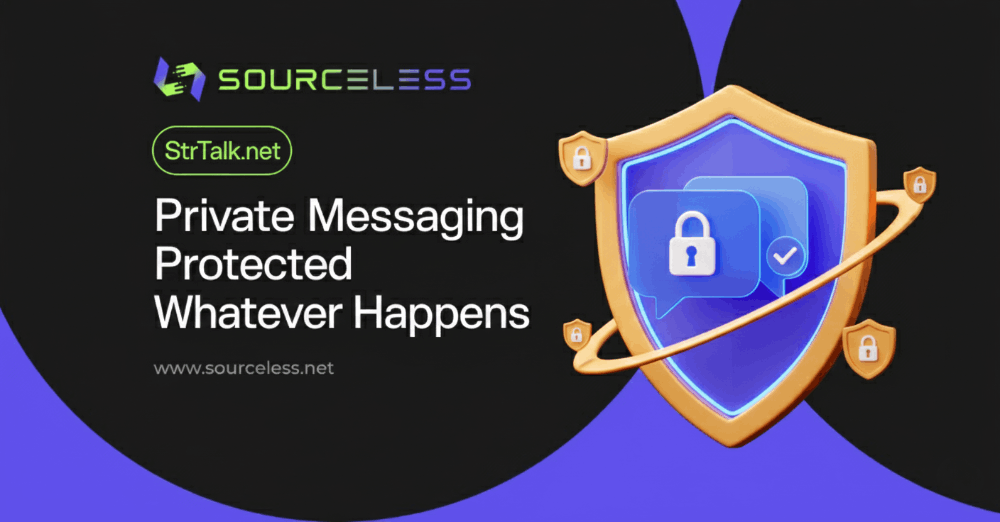 STR Talk: Private Messaging Protected Whatever Happens