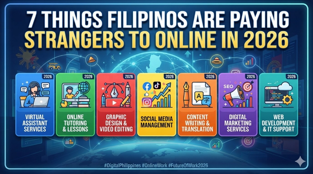 7 Things Filipinos Are Paying Strangers To Online in 2026