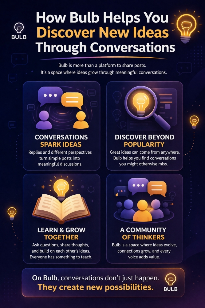 How Bulb Helps You Discover New Ideas Through Conversations