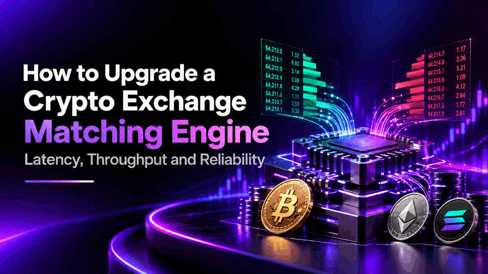 How to Upgrade a Crypto Exchange Matching Engine: Latency, Throughput and Reliability