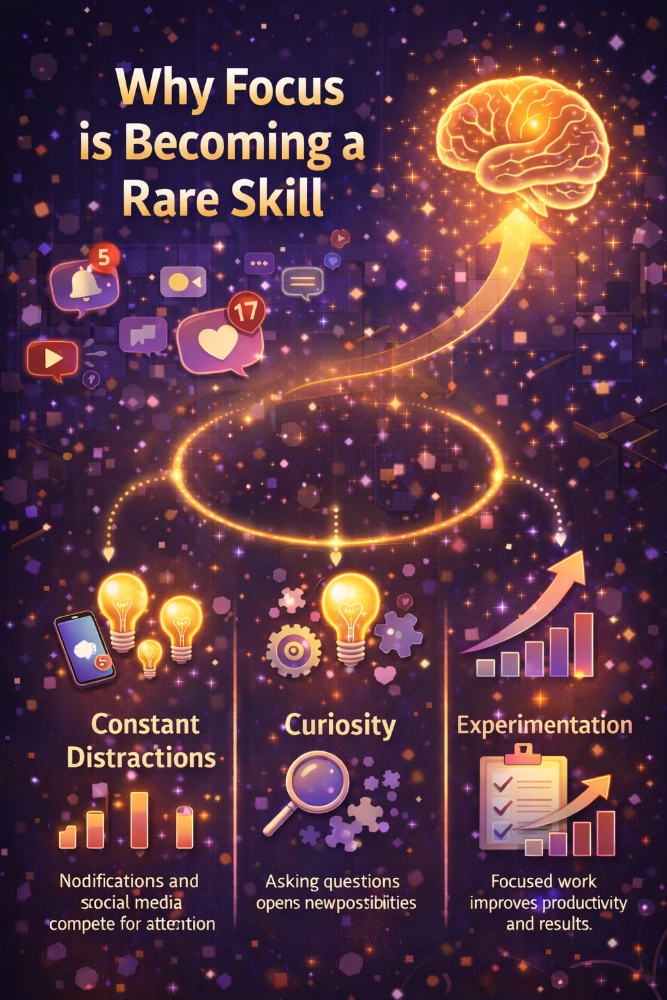 Why Focus Is Becoming a Rare Skill