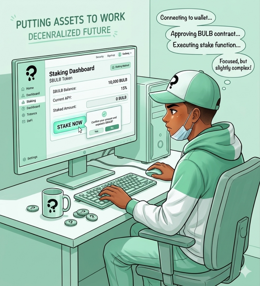 Why Staking $BULB Changes the Game: From Passive Holder to Platform Owner