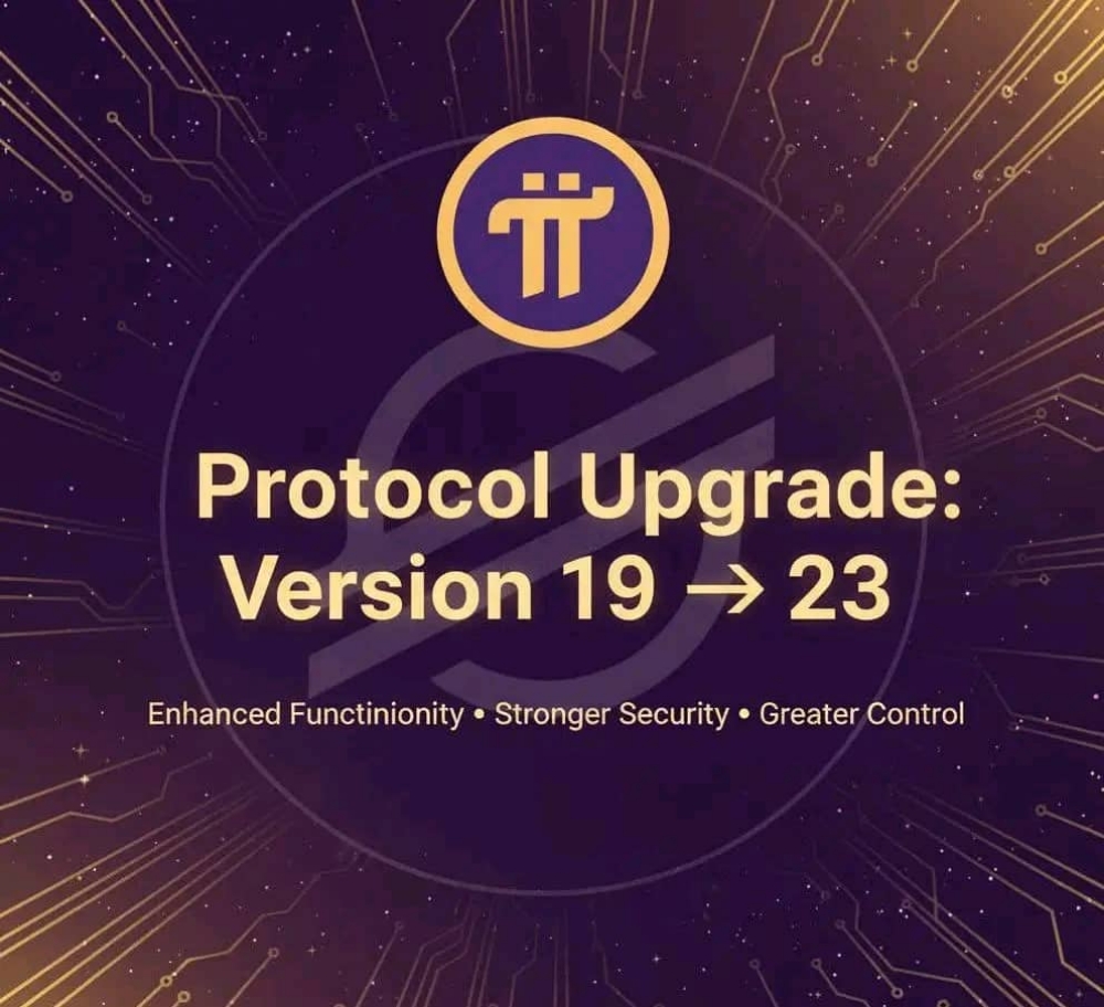 Pi network Protocol upgrade V 19-23