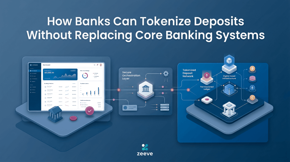 How banks can tokenize deposits without replacing core banking systems?