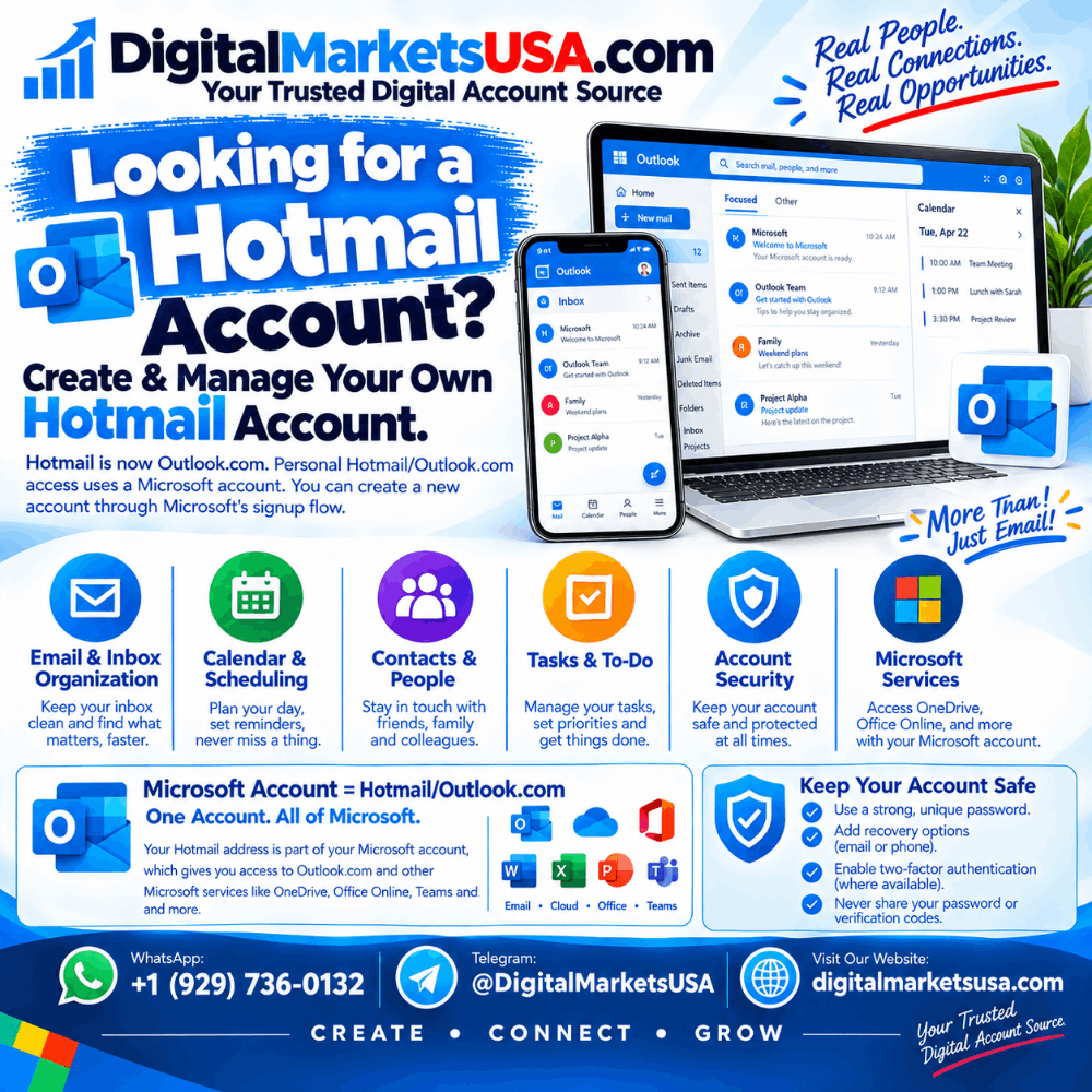 17 Best Sites to Buy Hotmail Accounts (PVA, Bulk & Aged)
