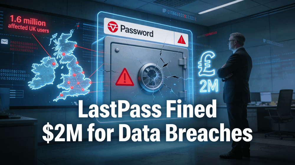 LastPass Fined 2 Million by UK Regulators for Data Breaches