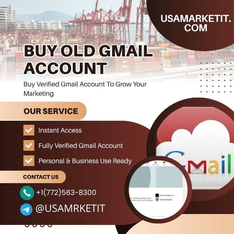 Why You should Buy A Verified Old Gmail in 2026?