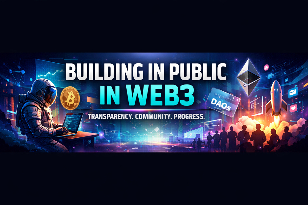 Why Web3 Creators Should Build in Public