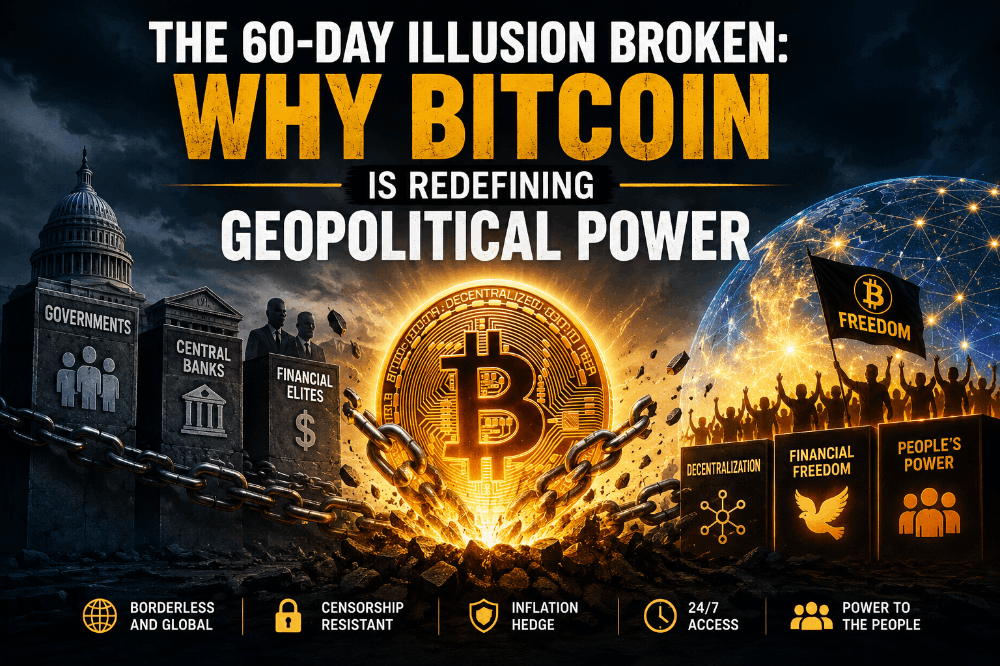 The 60-Day Illusion Broken: Why Bitcoin is Redefining Geopolitical Power