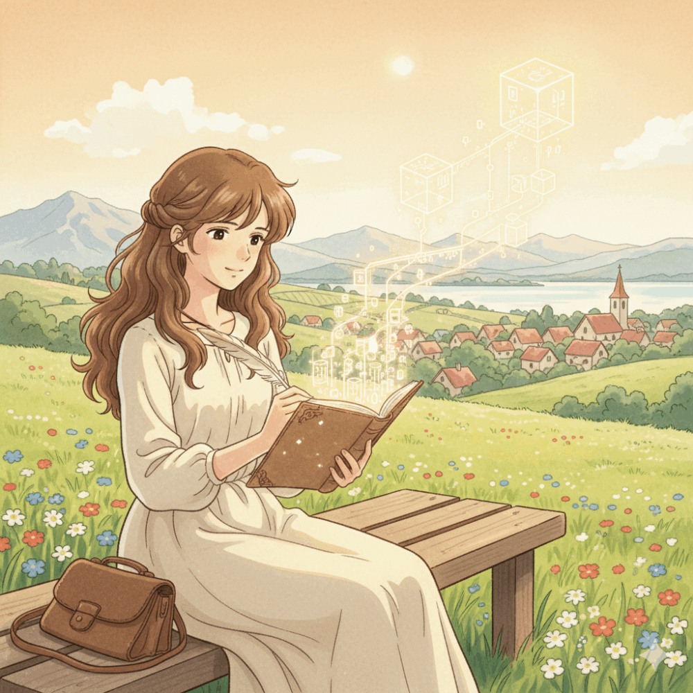 How did I end up writing an article within the blockchain?