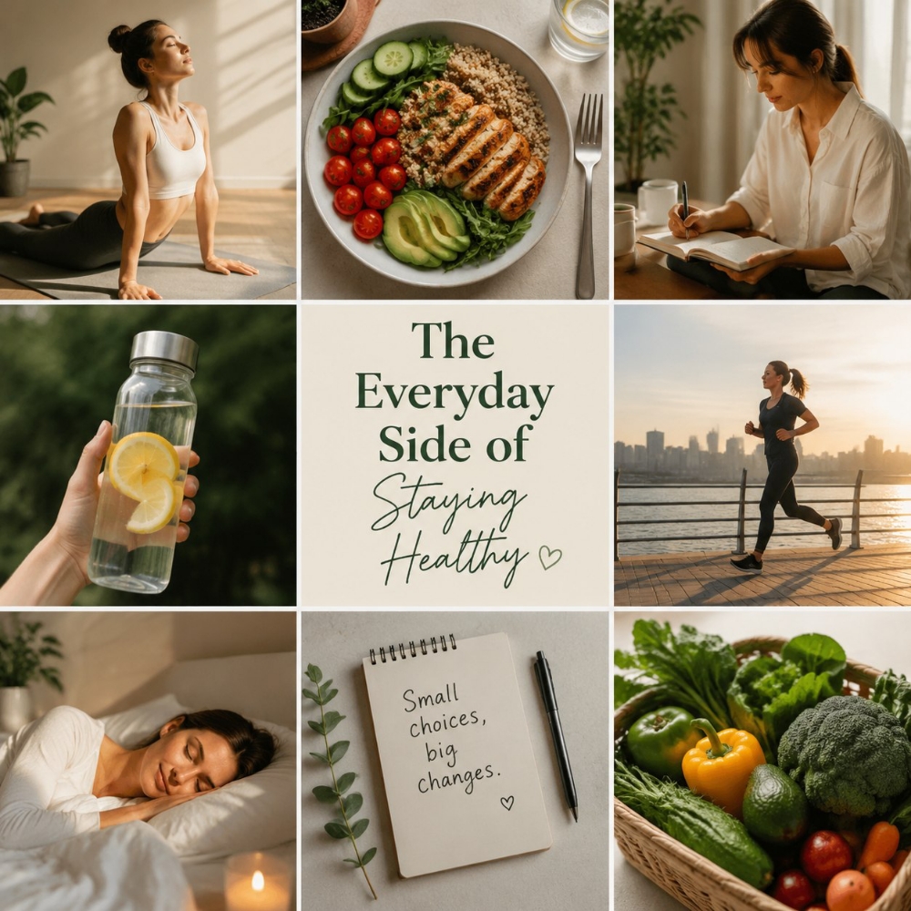 THE EVERY DAY SIDE OF STAYING HEALTHY