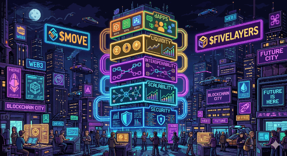 Exploring the 5 Layers of Movement: The Unique Infrastructure Powering $FIVELAYERS and $MOVE