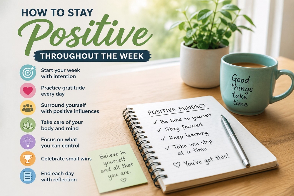 How to Stay Positive Throughout the Week