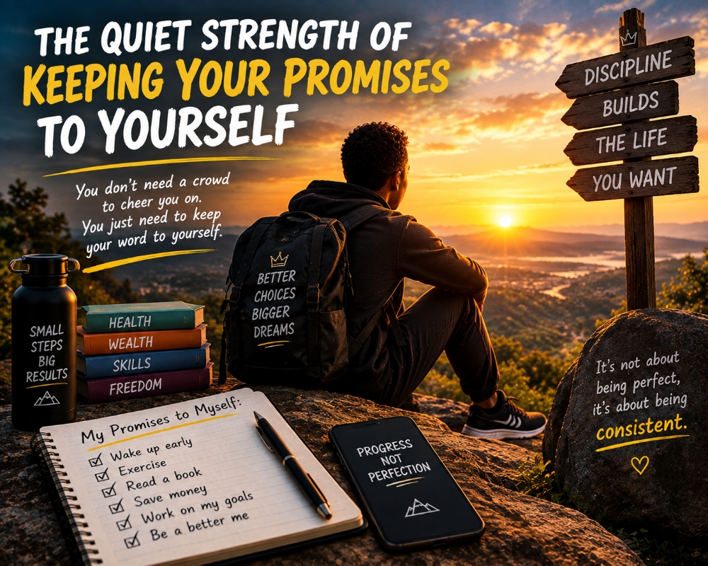 The Quiet Strength of Keeping Your Promises to Yourself
