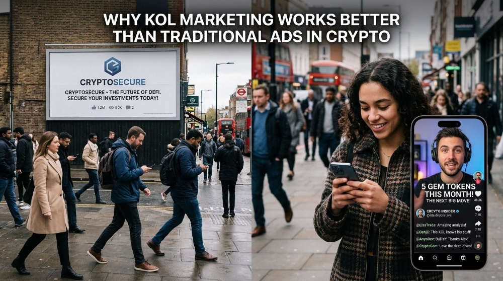 Why KOL Marketing Works Better Than Traditional Ads in Crypto