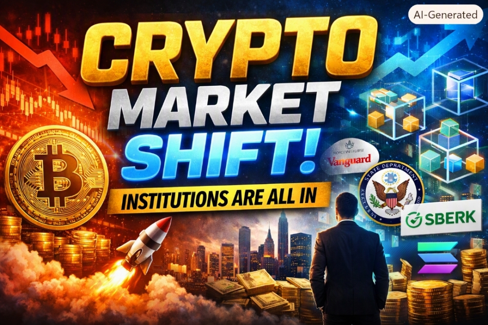 BITCOIN RISES WHILE TECH FALLS — AND WALL STREET KEEPS BUILDING