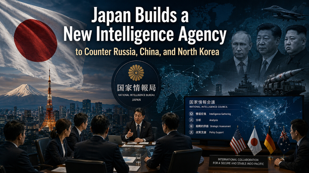 Japan Builds a New Intelligence Agency to Counter Russia, China, and North Korea