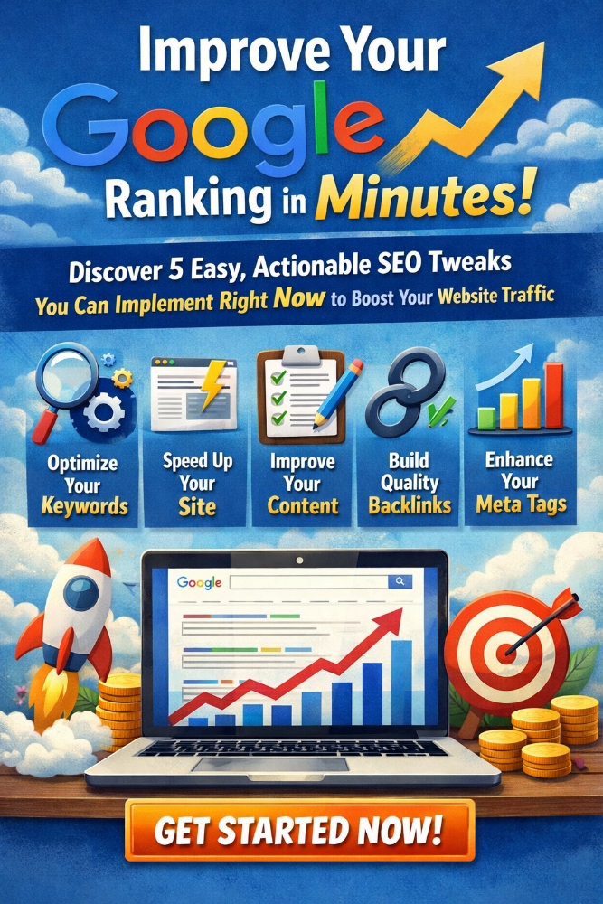 5 Simple SEO Tweaks You Can Do in 15 Minutes