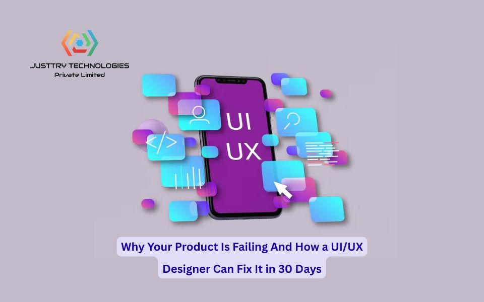 Why Your Product Is Failing And How a UI/UX Designer Can Fix It in 30 Days