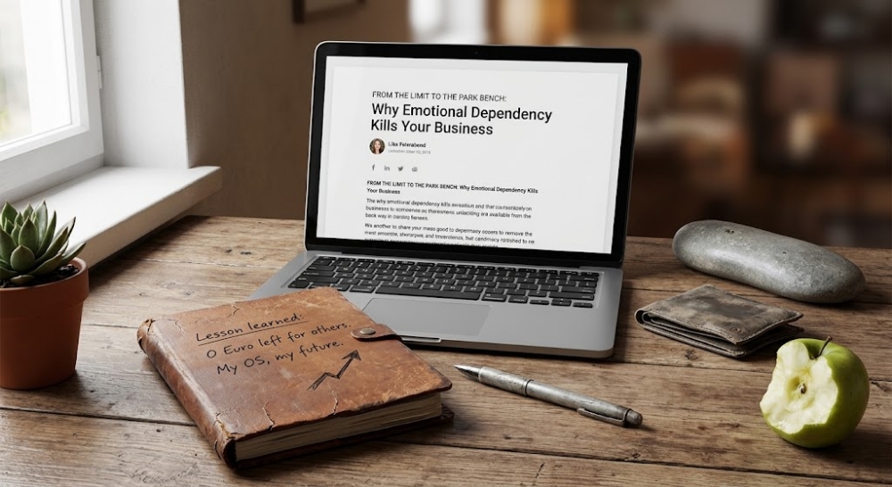 From the Limit to the Park Bench: Why Emotional Dependency Kills Your Business (And How to Pull the