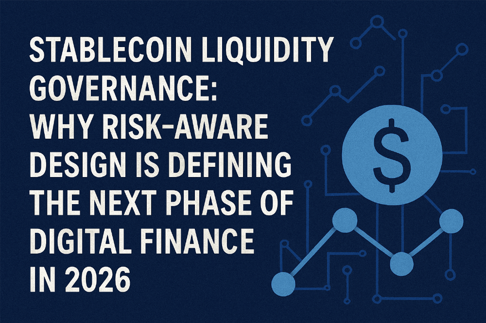 Stablecoin Liquidity Governance: Why Risk-Aware Design Is Defining the Next Phase of Digital Finance