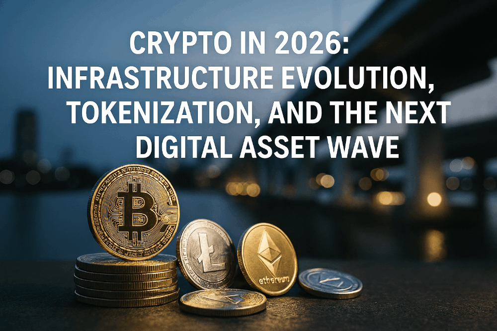 Crypto in 2026: Infrastructure Evolution, Tokenization, and the Next Digital Asset Wave