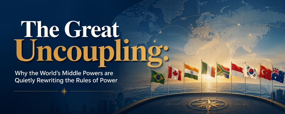 The Great Uncoupling: Why the World’s Middle Powers are Quietly Rewriting the Rules of Power