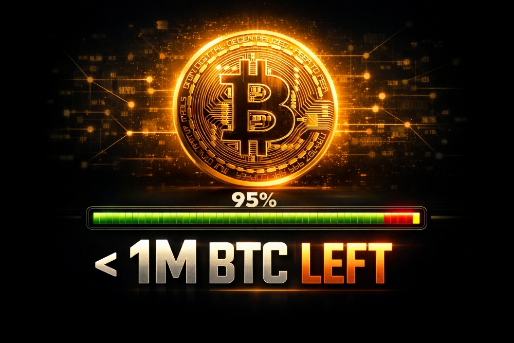 Less Than 1M BTC Left: What This Scarcity Means for the Future of Bitcoin
