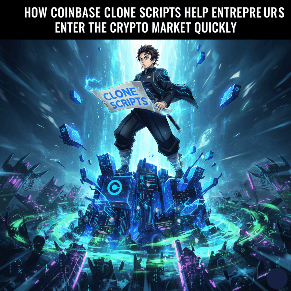 How Coinbase Clone Scripts Help Entrepreneurs Enter the Crypto Market Quickly