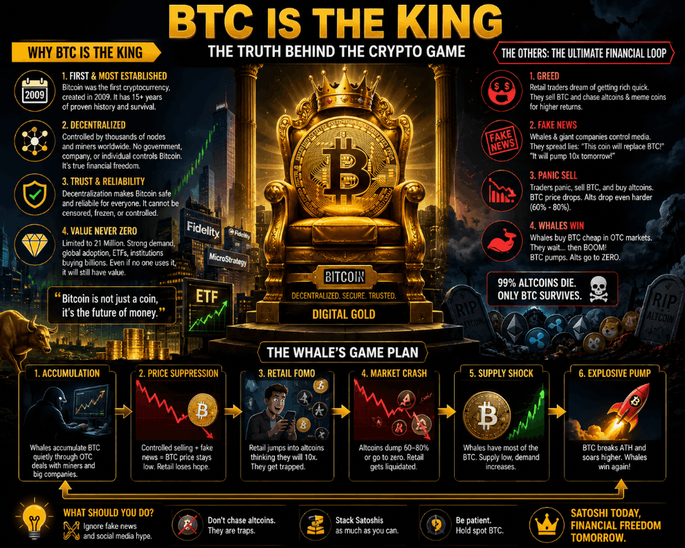 The Whales' Financial Loop: How Altcoins Are Designed to Trap You