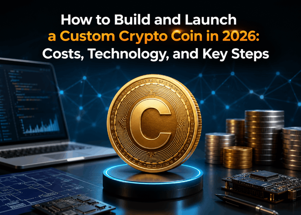 How to Build and Launch a Custom Crypto Coin in 2026: Costs, Technology, and Key Steps