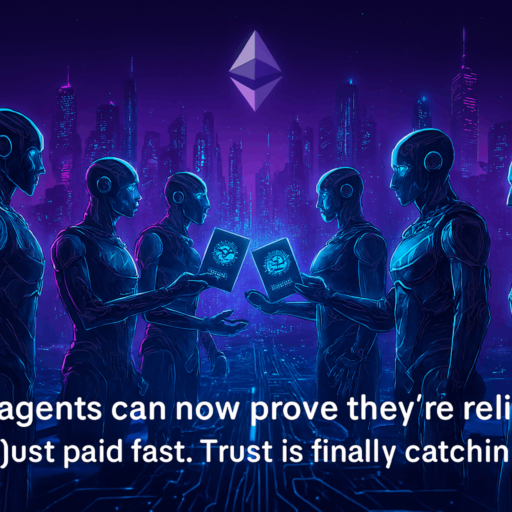 🤝 ERC-8004 : Building Trust in the Machine Economy