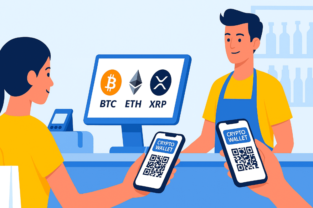 💳 Who Accepts Bitcoin, Ether & XRP in 2025?