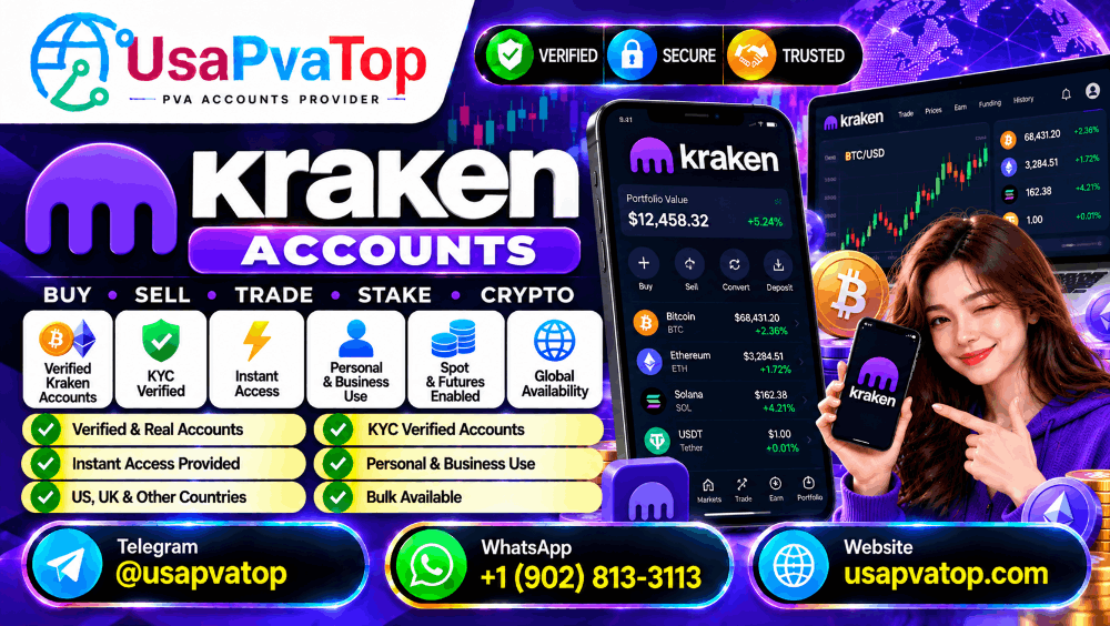 Top 7 Site To Buy Verified kraken Accounts In 2026