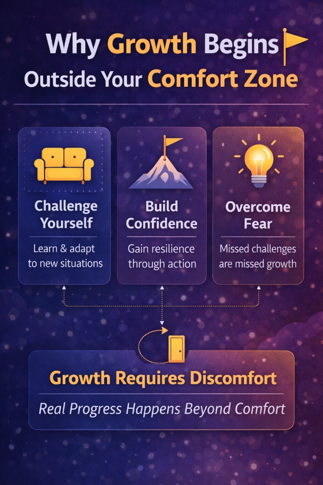 Why Growth Begins Outside Your Comfort Zone