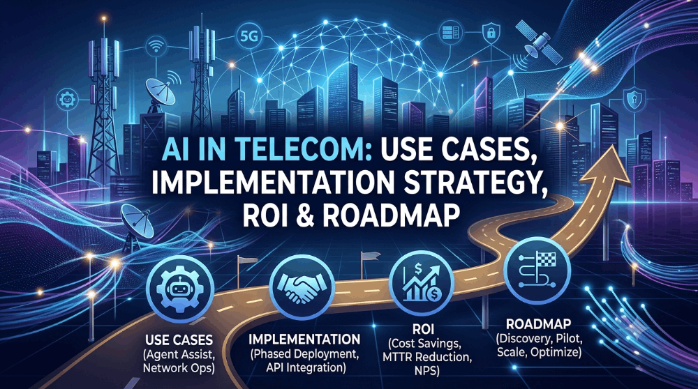AI in Telecom: The Executive Blueprint for High-ROI Implementation