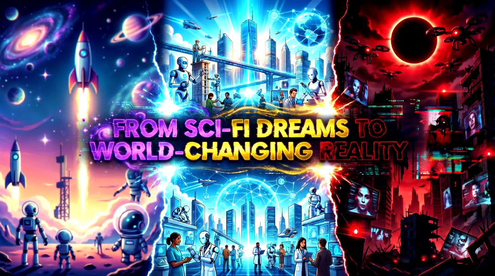 From Sci-Fi Dreams to World-Changing Reality (And a Few Nightmares)