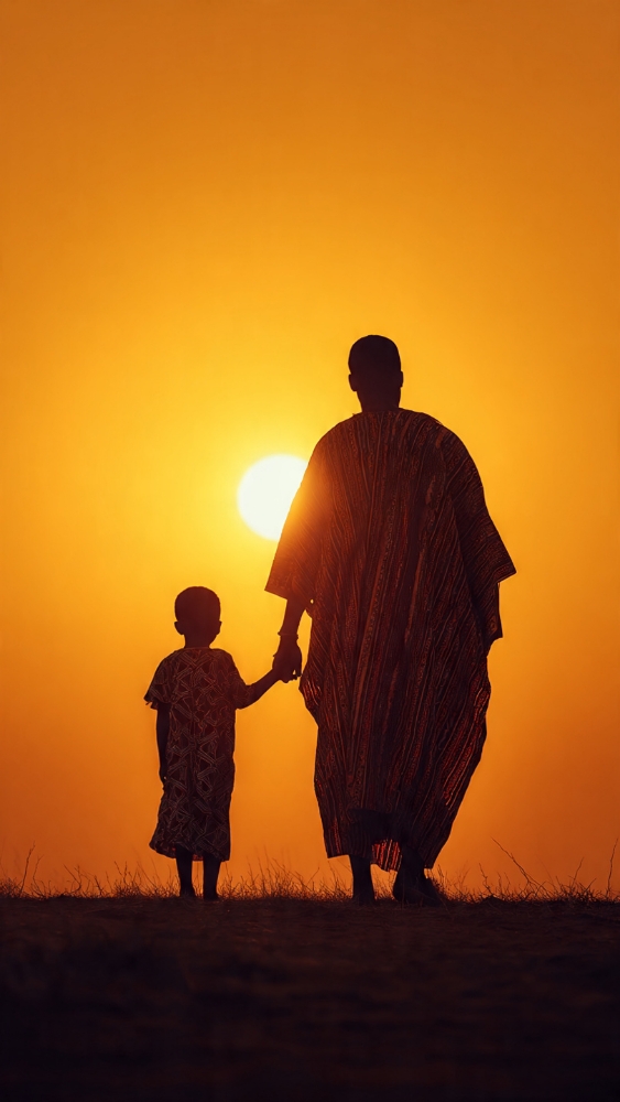 Dad silent love