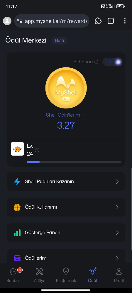 Merhaba arkadaşlar bugün sizlere mysell airdrop paylaşacağım https://app.myshell.ai/invite/291ce5