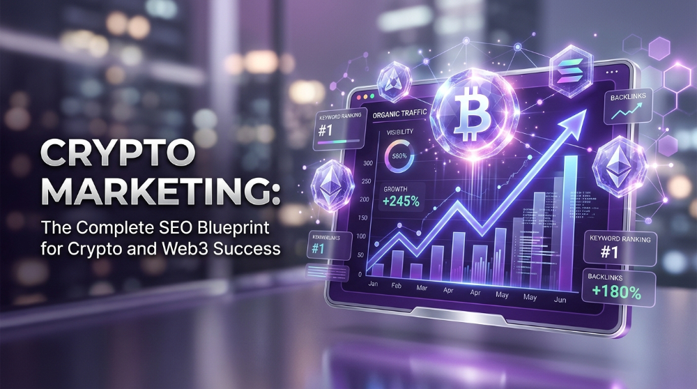 Crypto marketing: The Complete SEO Blueprint for Crypto and Web3 Success