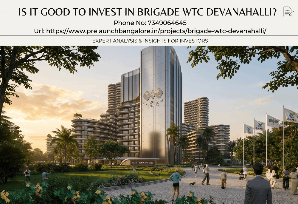 Is It Good to Invest in Brigade WTC Devanahalli?
