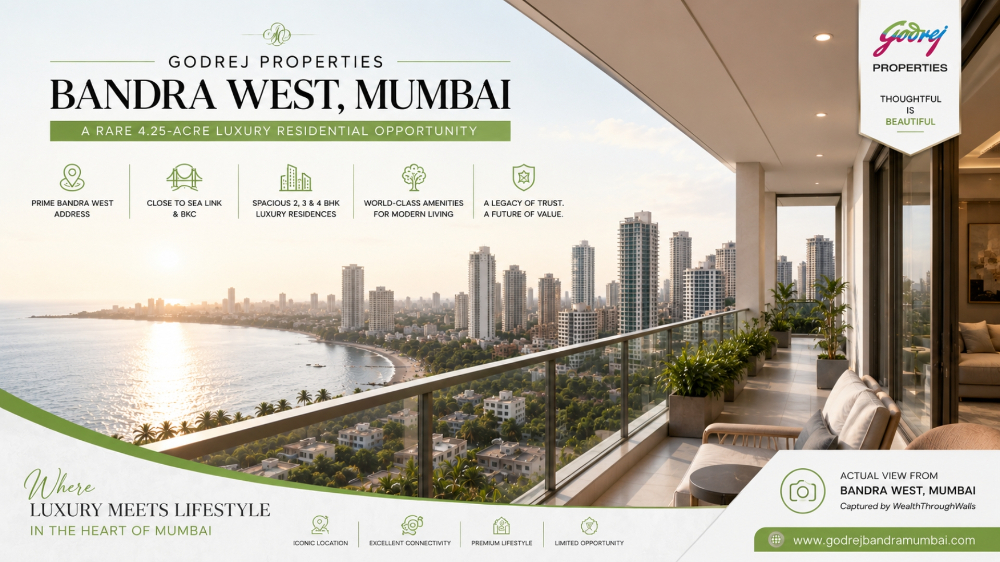 Godrej Bandra West Mumbai Is A Better Fit For Buyers Tired Of Overcrowded Residential Areas