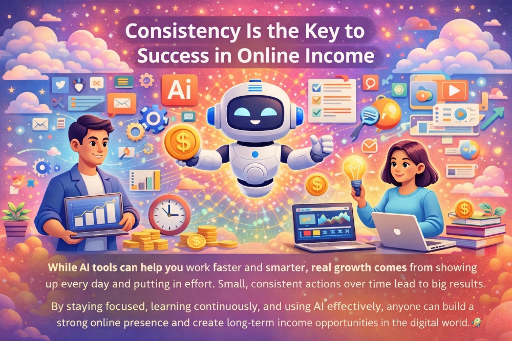 Smart Work vs Hard Work: How AI Is Changing the Way We Earn Online