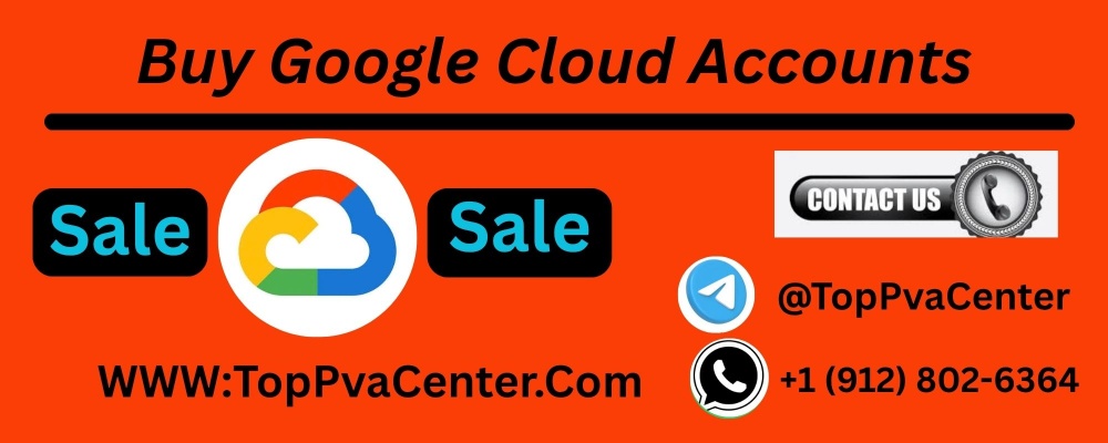 You can Buy a Good Buy Google Cloud Accounts From here